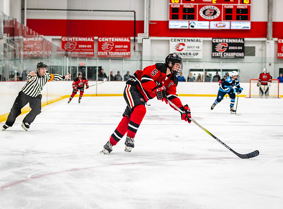 Centennial vs Blaine Varsity Hockey 335