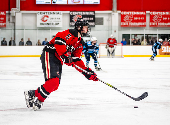 Centennial vs Blaine Varsity Hockey 336