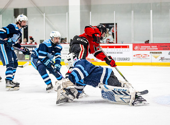 Centennial vs Blaine Varsity Hockey 339