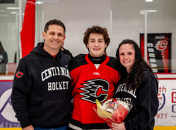 Centennial vs Blaine Varsity Hockey 34
