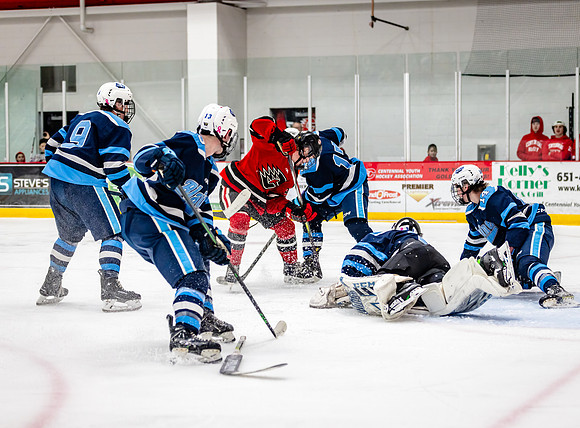 Centennial vs Blaine Varsity Hockey 347