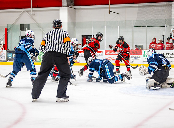 Centennial vs Blaine Varsity Hockey 350