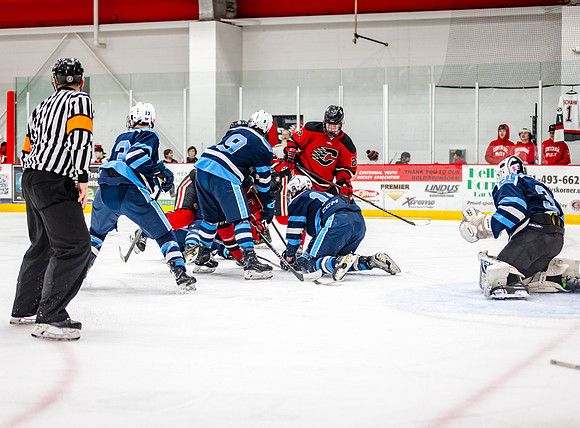 Centennial vs Blaine Varsity Hockey 351