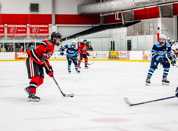 Centennial vs Blaine Varsity Hockey 354