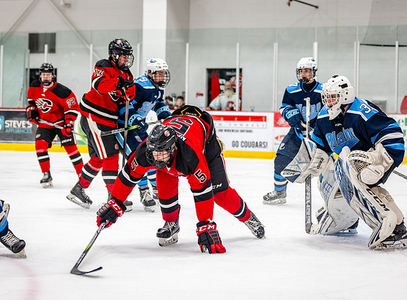 Centennial vs Blaine Varsity Hockey 357