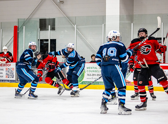 Centennial vs Blaine Varsity Hockey 364