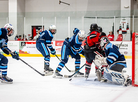 Centennial vs Blaine Varsity Hockey 368