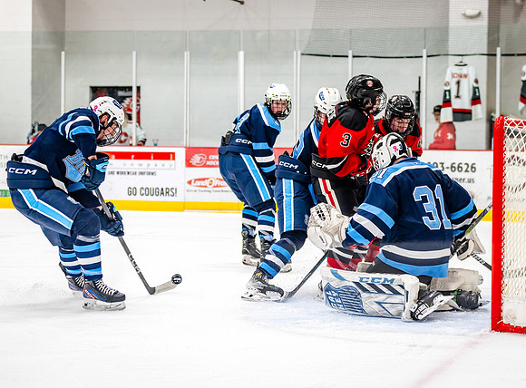 Centennial vs Blaine Varsity Hockey 369
