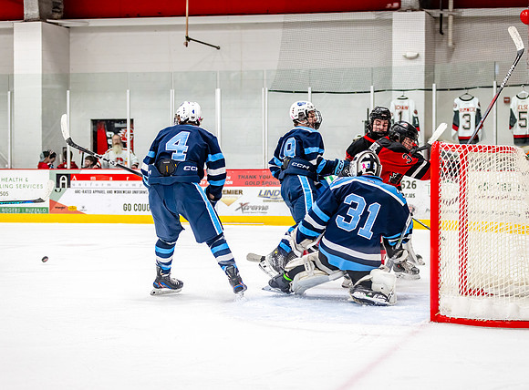 Centennial vs Blaine Varsity Hockey 370