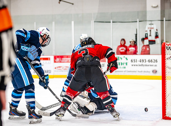 Centennial vs Blaine Varsity Hockey 373