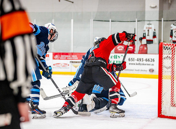 Centennial vs Blaine Varsity Hockey 374