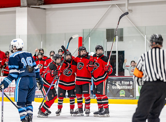 Centennial vs Blaine Varsity Hockey 379
