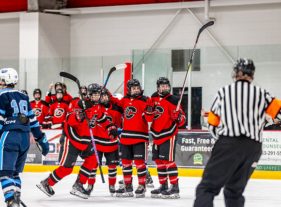 Centennial vs Blaine Varsity Hockey 380