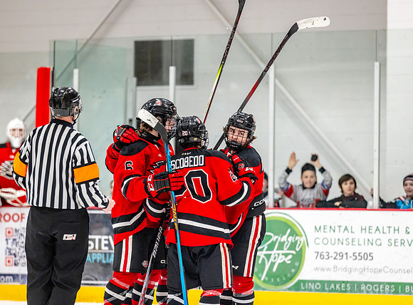 Centennial vs Blaine Varsity Hockey 381