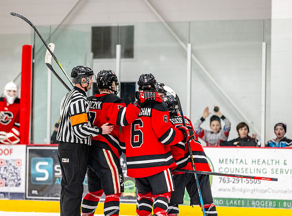 Centennial vs Blaine Varsity Hockey 383