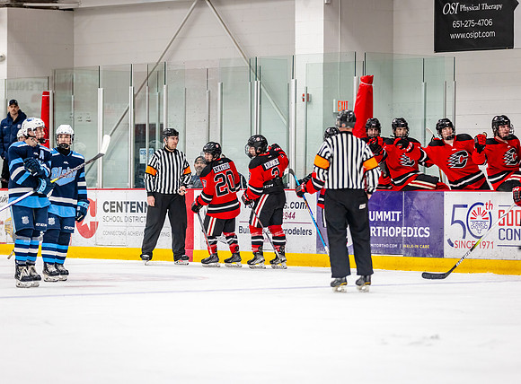 Centennial vs Blaine Varsity Hockey 387
