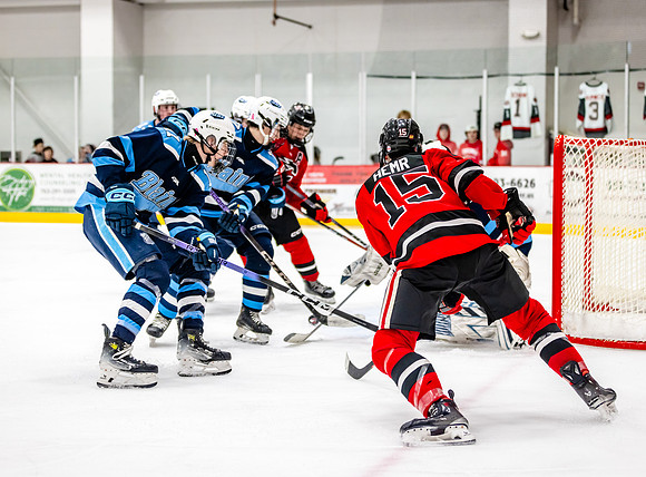Centennial vs Blaine Varsity Hockey 393