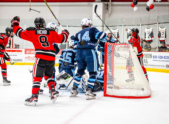 Centennial vs Blaine Varsity Hockey 396
