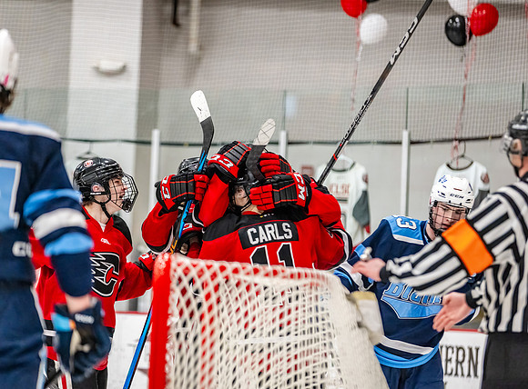Centennial vs Blaine Varsity Hockey 399