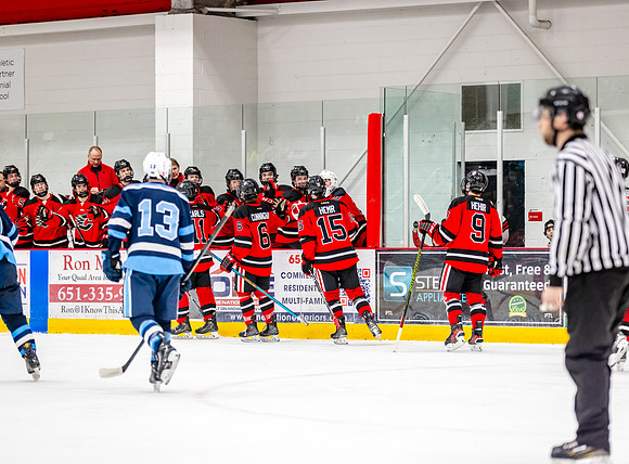 Centennial vs Blaine Varsity Hockey 403