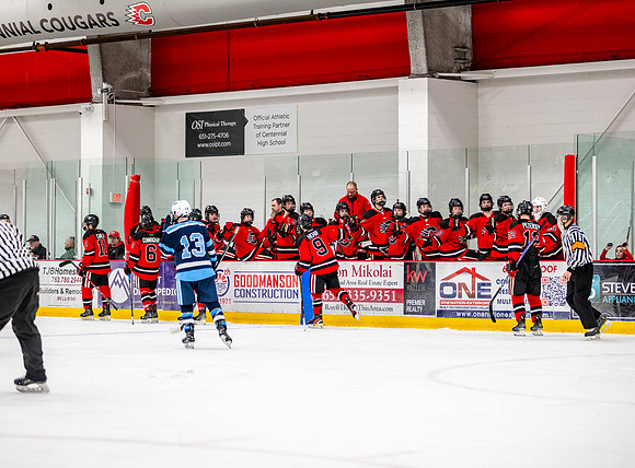 Centennial vs Blaine Varsity Hockey 404