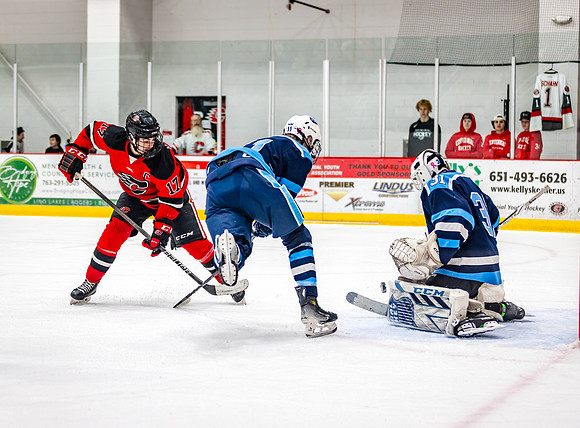 Centennial vs Blaine Varsity Hockey 408