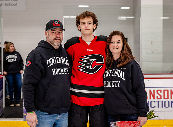 Centennial vs Blaine Varsity Hockey 41