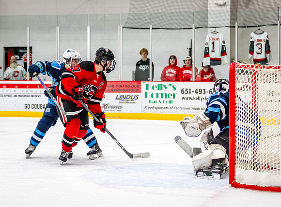 Centennial vs Blaine Varsity Hockey 418