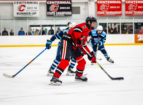 Centennial vs Blaine Varsity Hockey 424
