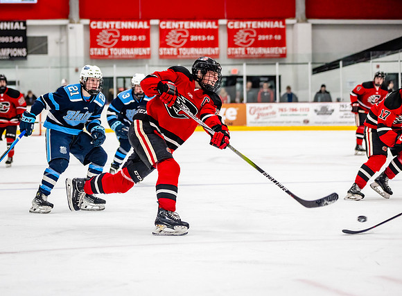 Centennial vs Blaine Varsity Hockey 425