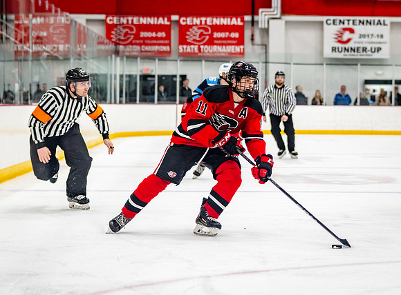 Centennial vs Blaine Varsity Hockey 429