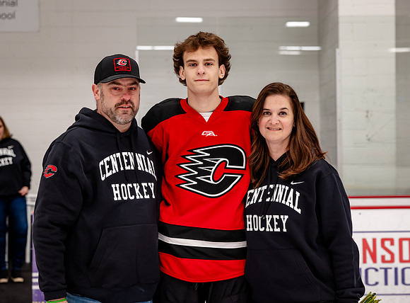 Centennial vs Blaine Varsity Hockey 43
