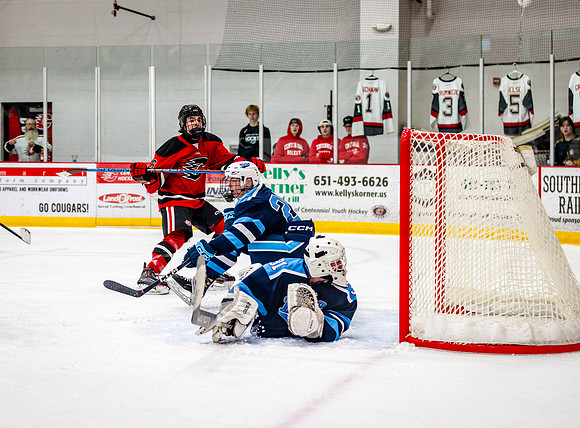 Centennial vs Blaine Varsity Hockey 442