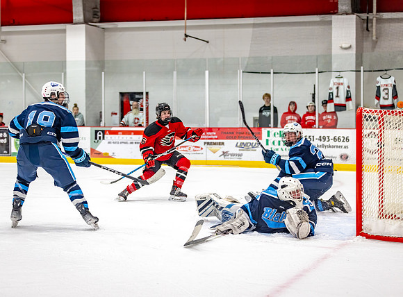 Centennial vs Blaine Varsity Hockey 441
