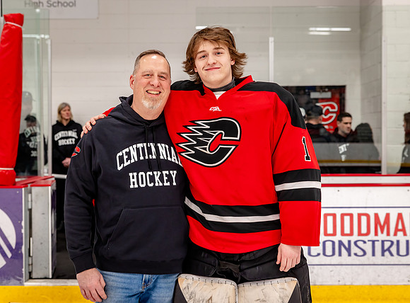 Centennial vs Blaine Varsity Hockey 8