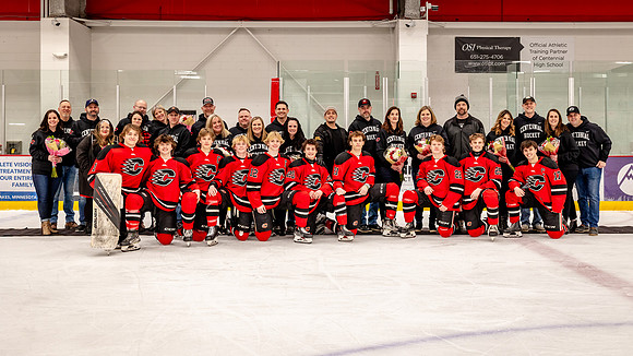 Centennial vs Blaine Varsity Hockey 84