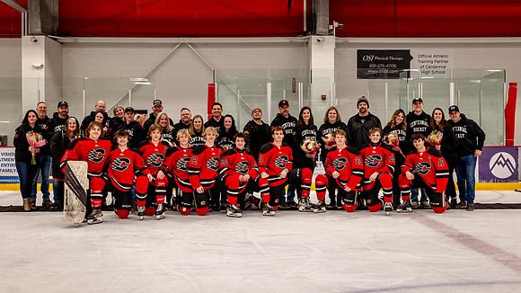 Centennial vs Blaine Varsity Hockey 87