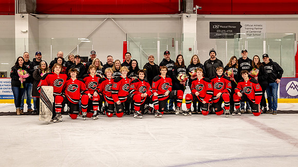 Centennial vs Blaine Varsity Hockey 89