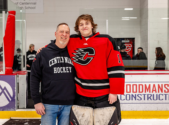 Centennial vs Blaine Varsity Hockey 9