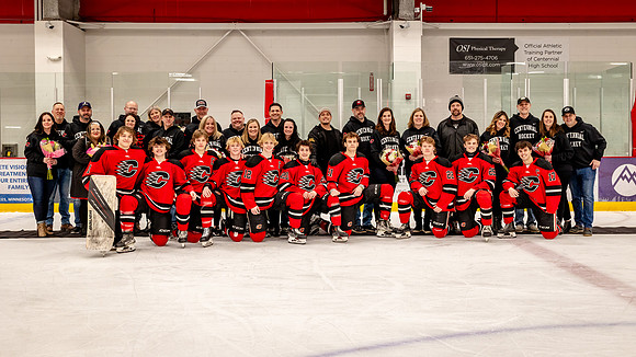 Centennial vs Blaine Varsity Hockey 90