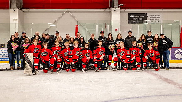 Centennial vs Blaine Varsity Hockey 91