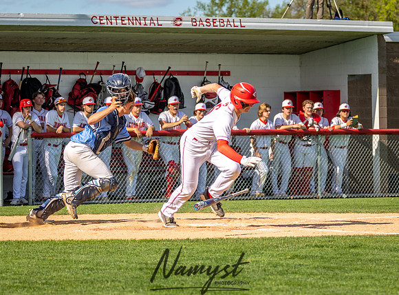 Centennial vs Blaine Varsity Baseball 176
