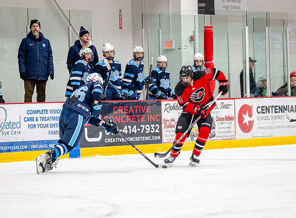 Centennial vs Blaine JV Hockey 28