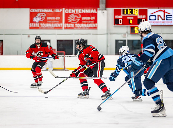 Centennial vs Blaine JV Hockey 36