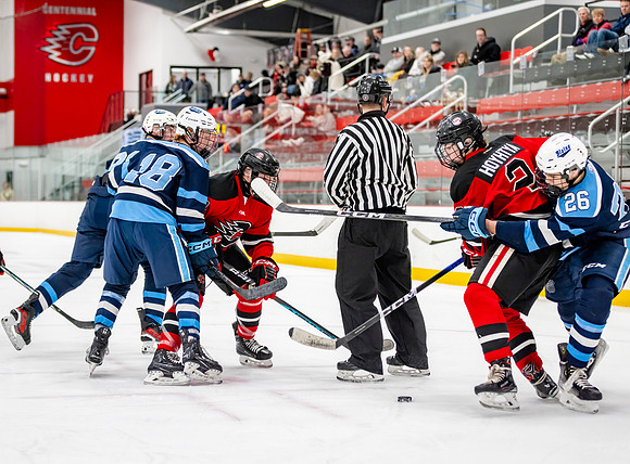 Centennial vs Blaine JV Hockey 93