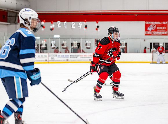 Centennial vs Blaine JV Hockey 97