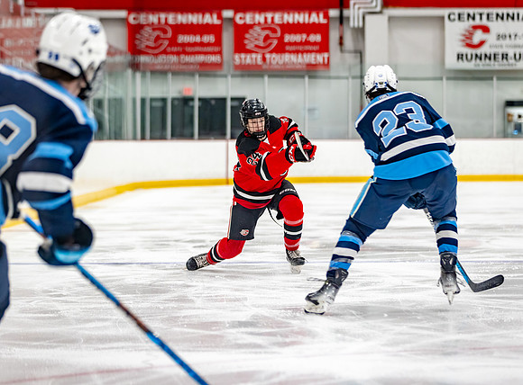 Centennial vs Blaine JV Hockey 124