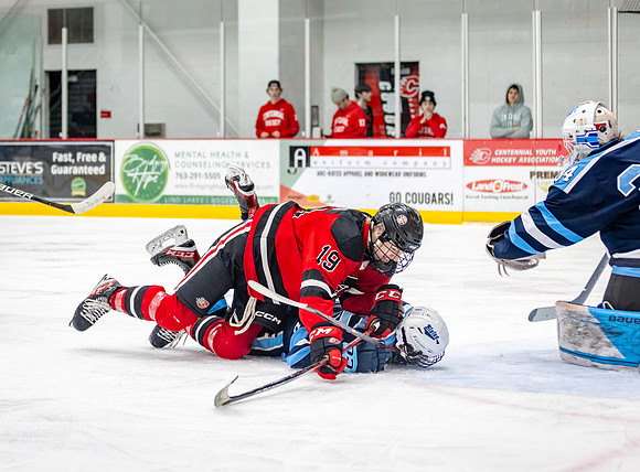 Centennial vs Blaine JV Hockey 137