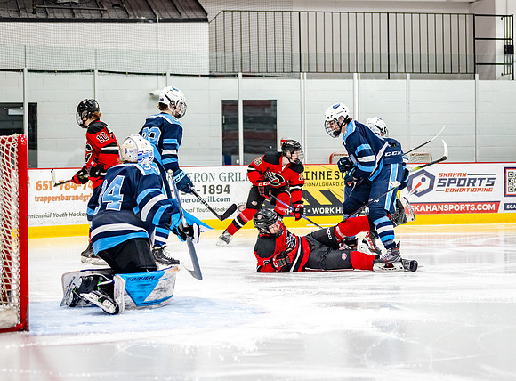 Centennial vs Blaine JV Hockey 201