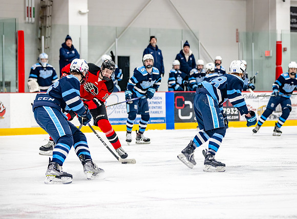 Centennial vs Blaine JV Hockey 216